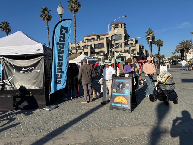 Empanadas at Surf City Artisan Fair